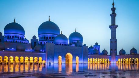 Sheikh Zayed Grand Mosque, Abu Dhabi wallpaper