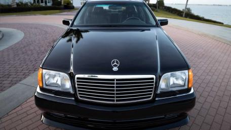 Classic Elegance of a Mercedes-Benz Sedan wallpaper