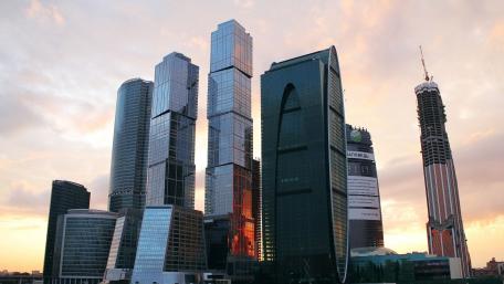 Moscow International Business Center wallpaper