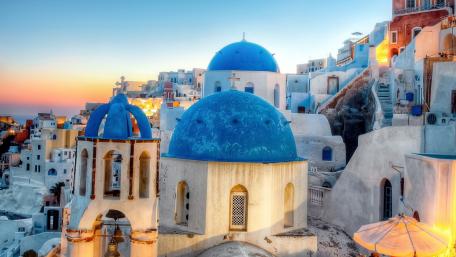 Fira, Santorini wallpaper