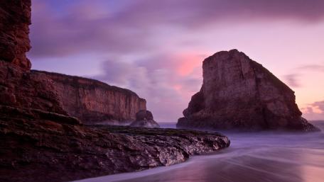 Shark Fin Cove wallpaper