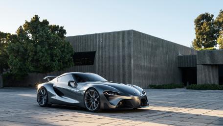 Futuristic Toyota Supra wallpaper