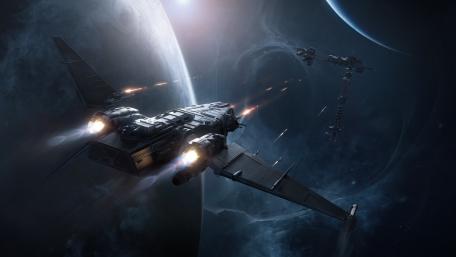Galactic Voyage Through the Cosmos' Depths wallpaper