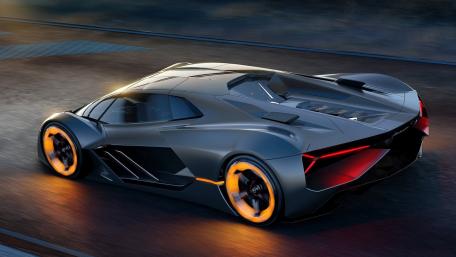 Lamborghini Terzo Millennio at Full Speed wallpaper