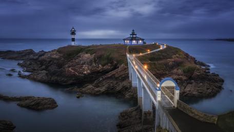 Mirador del faro de Isla Pancha wallpaper