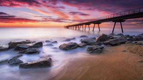 Pont del Petroli wallpaper