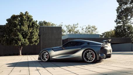 Toyota FT-1 in Urban Setting wallpaper