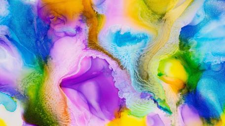 Vibrant Liquid Art Design for Your Space wallpaper