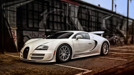 Sleek Elegance of the Bugatti Veyron wallpaper