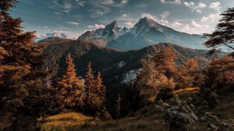 Watzmann massif (Berchtesgaden National Park) wallpaper
