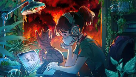 The Lofi Girl wallpaper