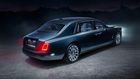 Rolls-Royce Phantom EWB Tempus side rear view wallpaper