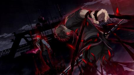 Dark Anime Battle Clash wallpaper