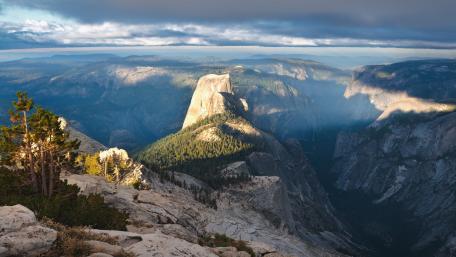Half Dome from Glacier Point wallpaper