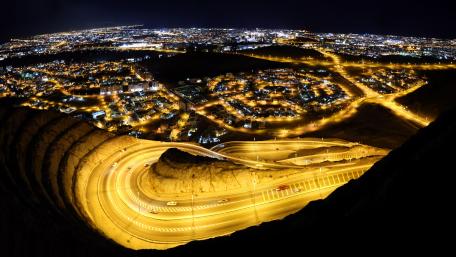 Muscat City Lights wallpaper
