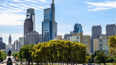 Philadelphia Skyline wallpaper