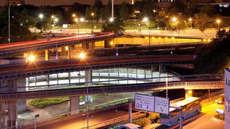 Porte de Bagnolet Interchange wallpaper