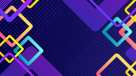 Vibrant Abstract Squares in Motion wallpaper