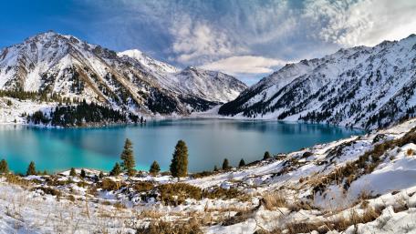 Big Almaty Lake wallpaper