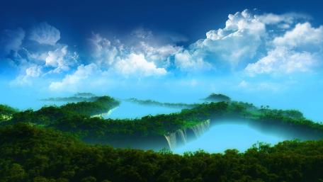 Enchanting Fantasy Landscape Awaits You wallpaper