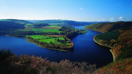 Upper Sûre Lake (Lac de la Haute-Sûre) wallpaper