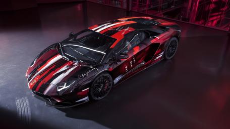 Lamborghini Aventador S Yohji Yamamoto wallpaper