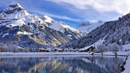 Eugenisee, Engelberg, Switzerland wallpaper