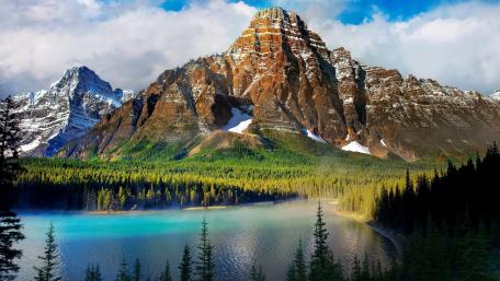 Mount Chephren wallpaper