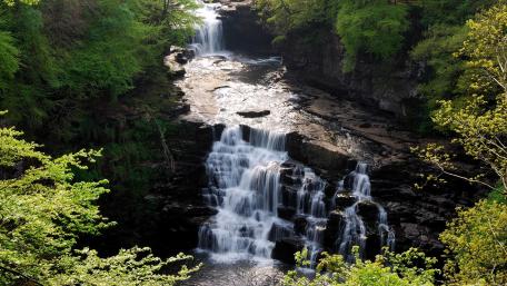 The Falls of Clyde wallpaper