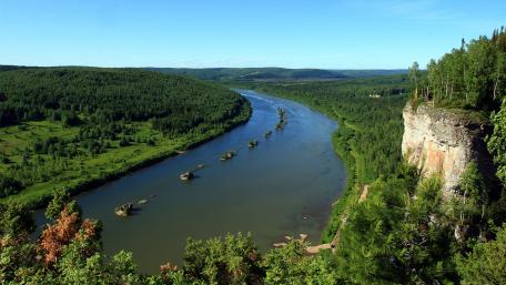 Vishera river wallpaper