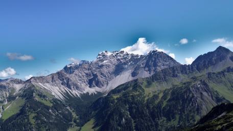 Mountain icy peak wallpaper