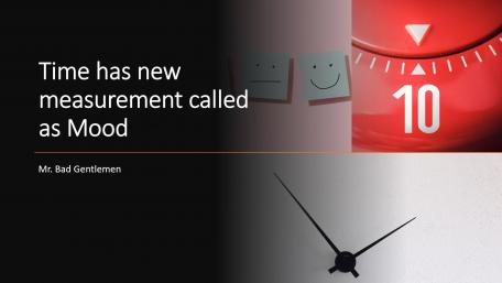 Time has new measurement called as Mood wallpaper