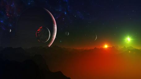 Cosmic Wonder Beyond the Stars wallpaper