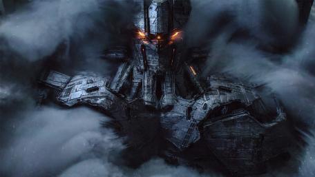 Mysterious Guardian of the Futuristic Realm wallpaper