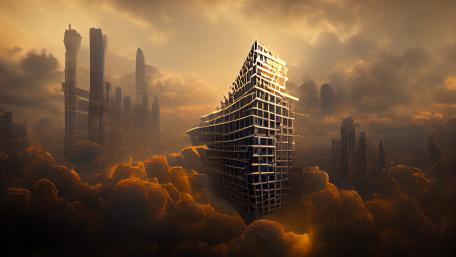 AI-Art: Dream of an Architect (1) wallpaper