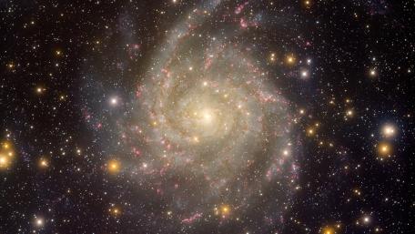 Spiral Galaxy IC 342 wallpaper