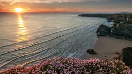 Carnewas and Bedruthan Steps wallpaper