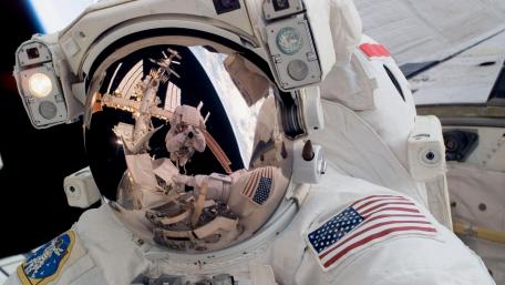 Astronauts Exploring the Wonders of Space wallpaper