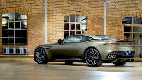 Sleek Aston Martin DBS in Stunning Setting wallpaper