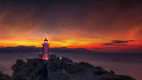 Akrotiri lighthouse wallpaper