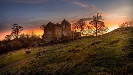 Wadenhoe Church wallpaper