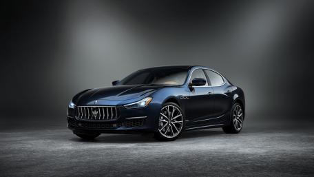 Maserati Ghibli Elegance on Display wallpaper