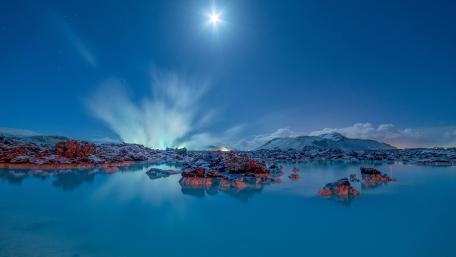 Blue Lagoon, Iceland wallpaper