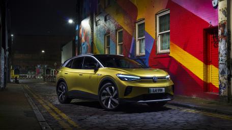 Volkswagen ID.4 electric car wallpaper