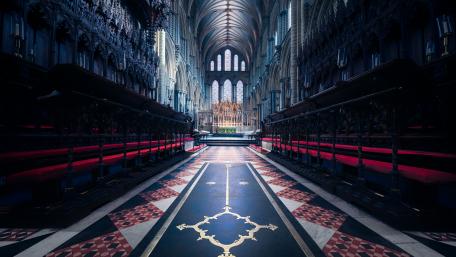 Ely Cathedral inside wallpaper
