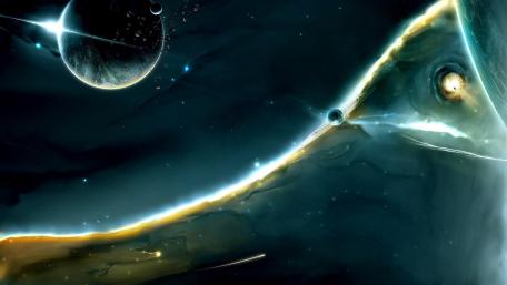Breaking Space wallpaper