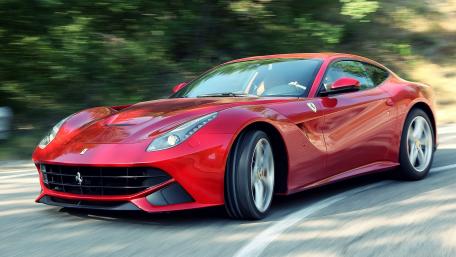 Ferrari F12 Berlinetta in Motion wallpaper