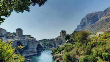 Mostar Old Bridge wallpaper