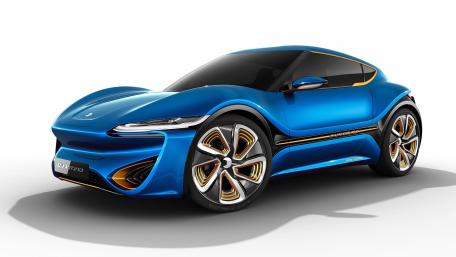 Sleek and Futuristic NanoFlowcell Quantino Wallpaper wallpaper