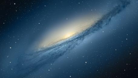 Celestial Beauty in Blue Hues wallpaper